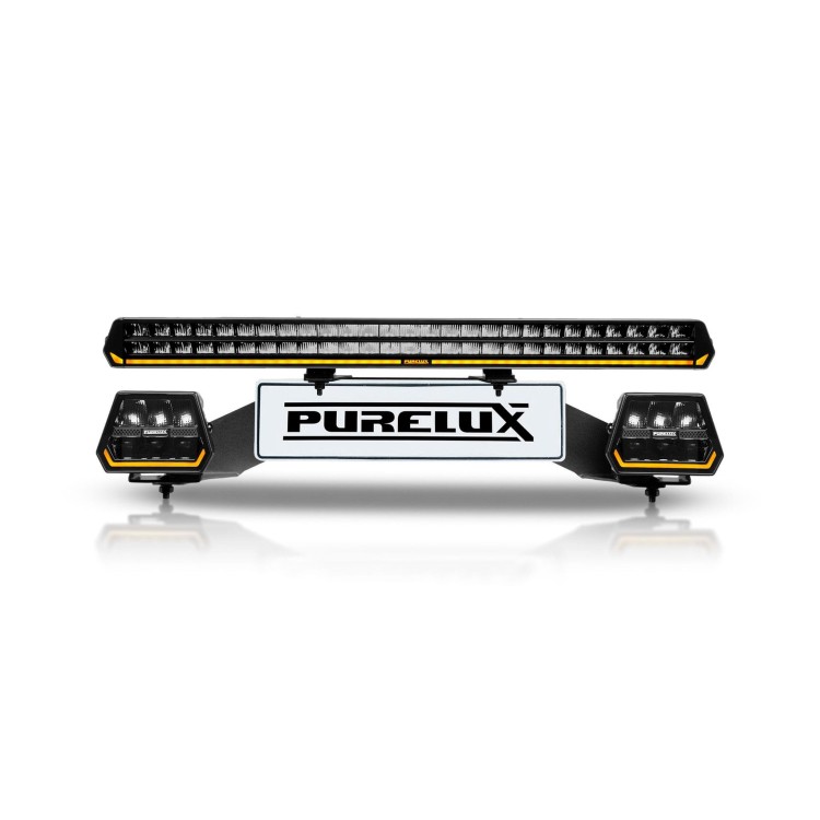 Kompletny zestaw lamp dodatkowych LED Purelux WRC 17, 504W / 35 000 lm