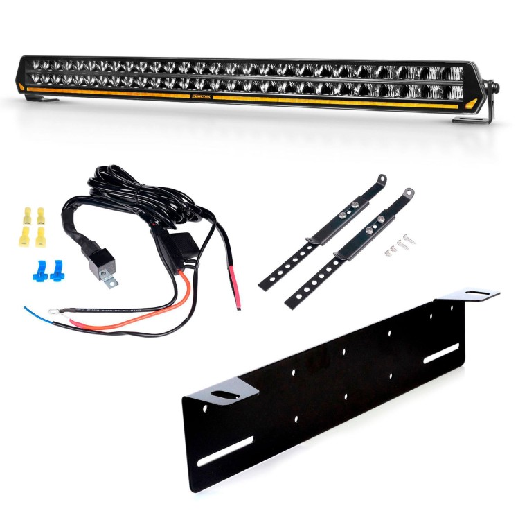 Purelux Panther C800 – zakrzywiony led bar 79 cm / 324W / Ref. 50 – kompletny zestaw