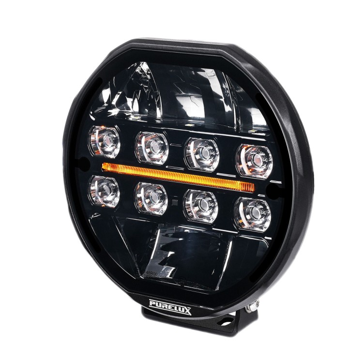 Lampa dodatkowa Purelux 9200 okrągła 22 cm 200W Ref. 30 – LED do drogi i off-road