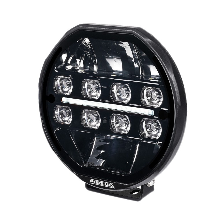Lampa dodatkowa Purelux 9200 okrągła 22 cm 200W Ref. 30 – LED do drogi i off-road