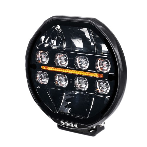 Lampa dodatkowa Purelux 9200 okrągła 22 cm 200W Ref. 30 – LED do drogi i off-road