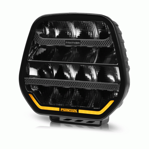 Lampa drogowa LED okrągła Purelux Panther 7 128W Ref.20 - 7 cali