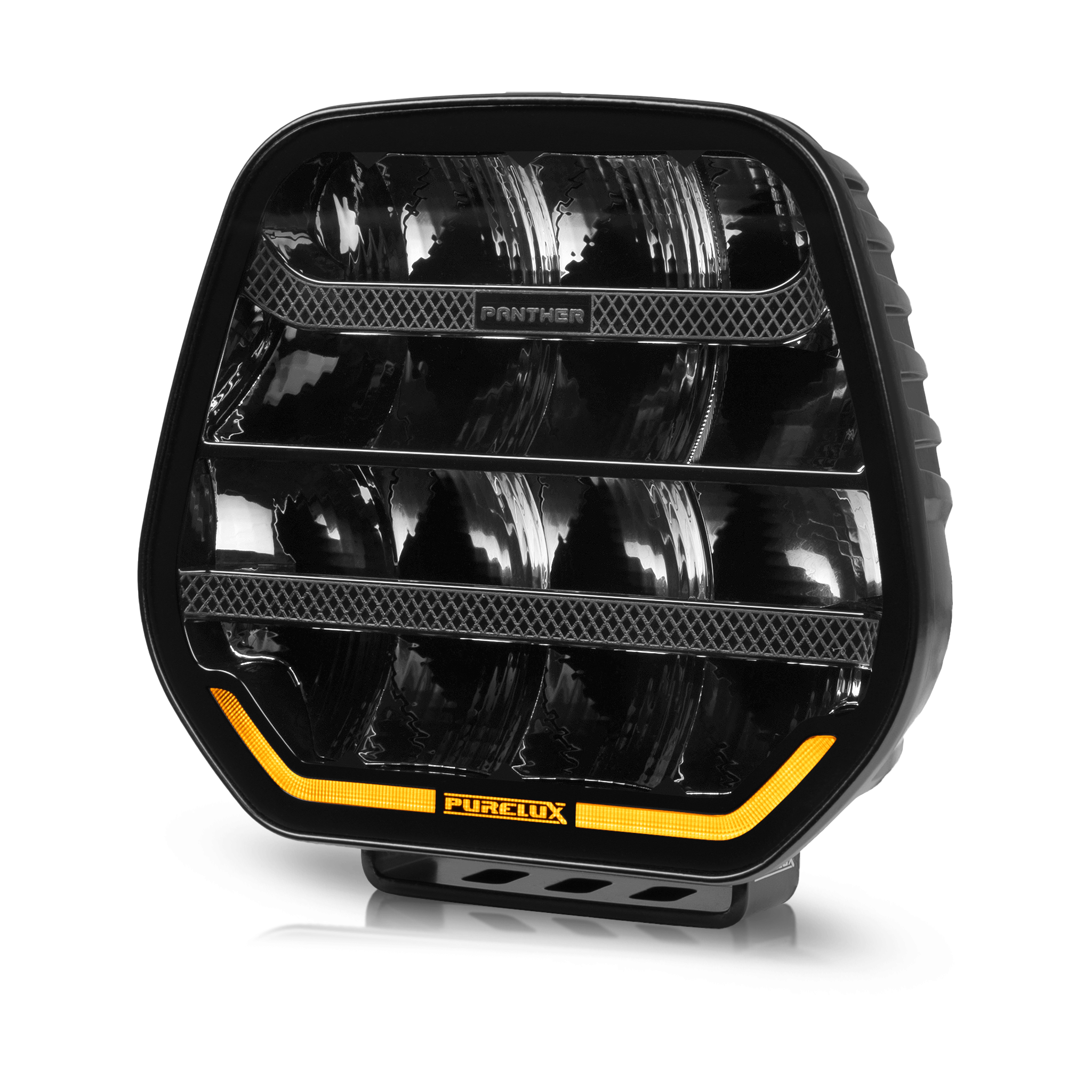 Lampa drogowa LED okrągła Purelux Panther 7 128W Ref.20 - 7 cali
