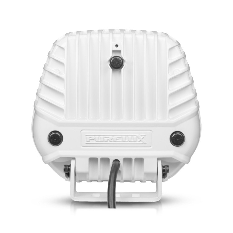 Lampa drogowa LED Purelux Panther 9 White 210W Ref.25 z lampą ostrzegawczą R65
