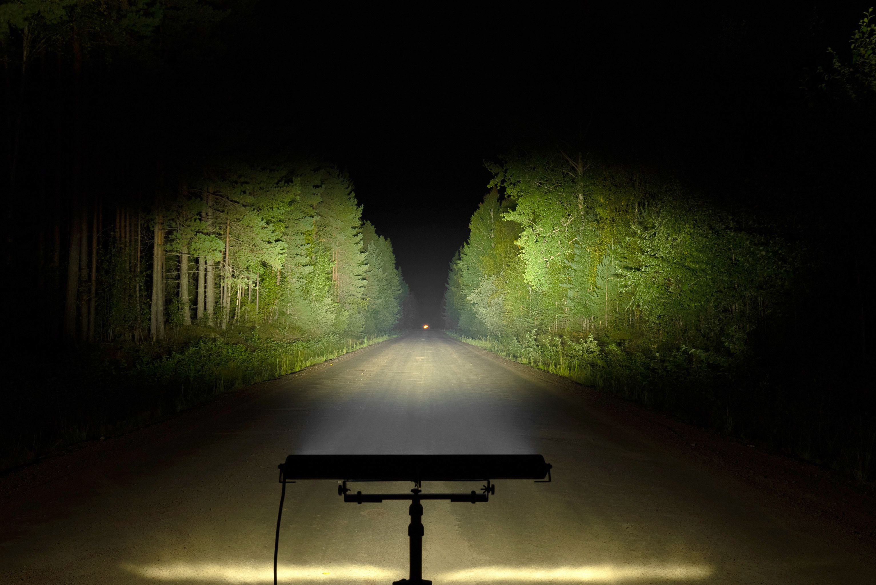 Purelux Panther Flash S800 – Listwa LED 78cm 324W z lampą ostrzegawczą R65 IP69K