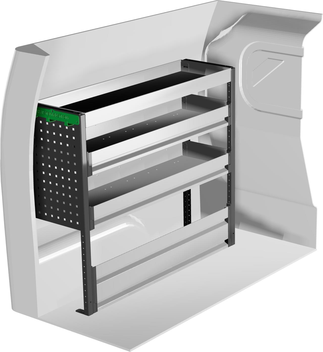 Lewa zabudowa serwisowa System Edström F40322 do Fiat Fiorino