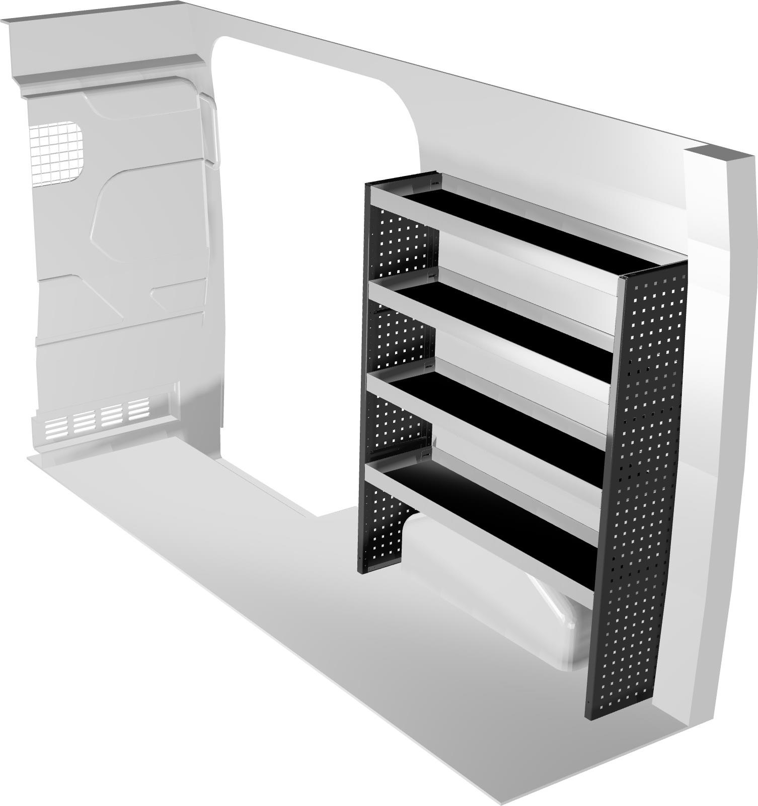 Zabudowa serwisowa F41331 prawa do Ford Transit FWD L2H2 14-