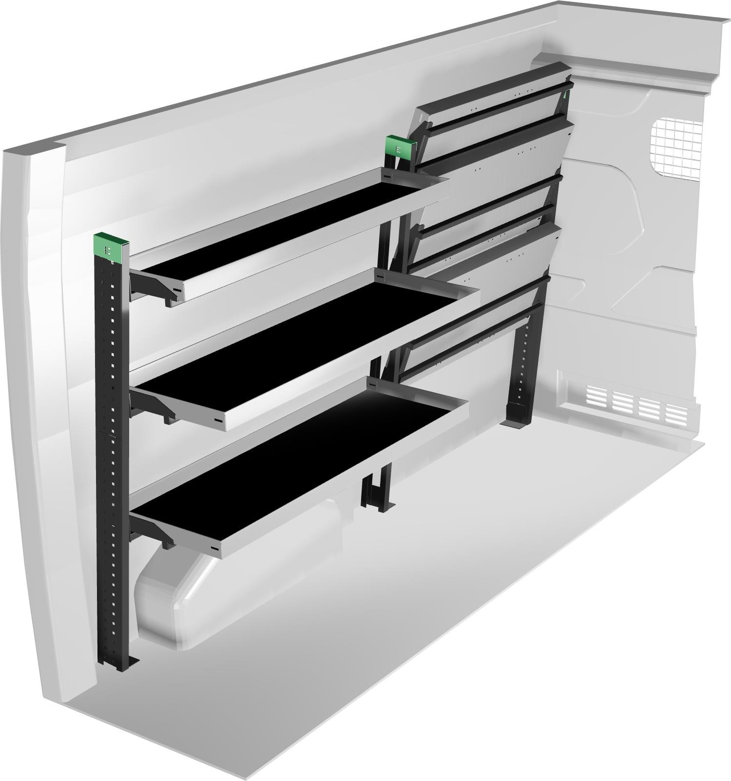 Zabudowa serwisowa System Edström F41340 do Ford Transit FWD L2H2 14-