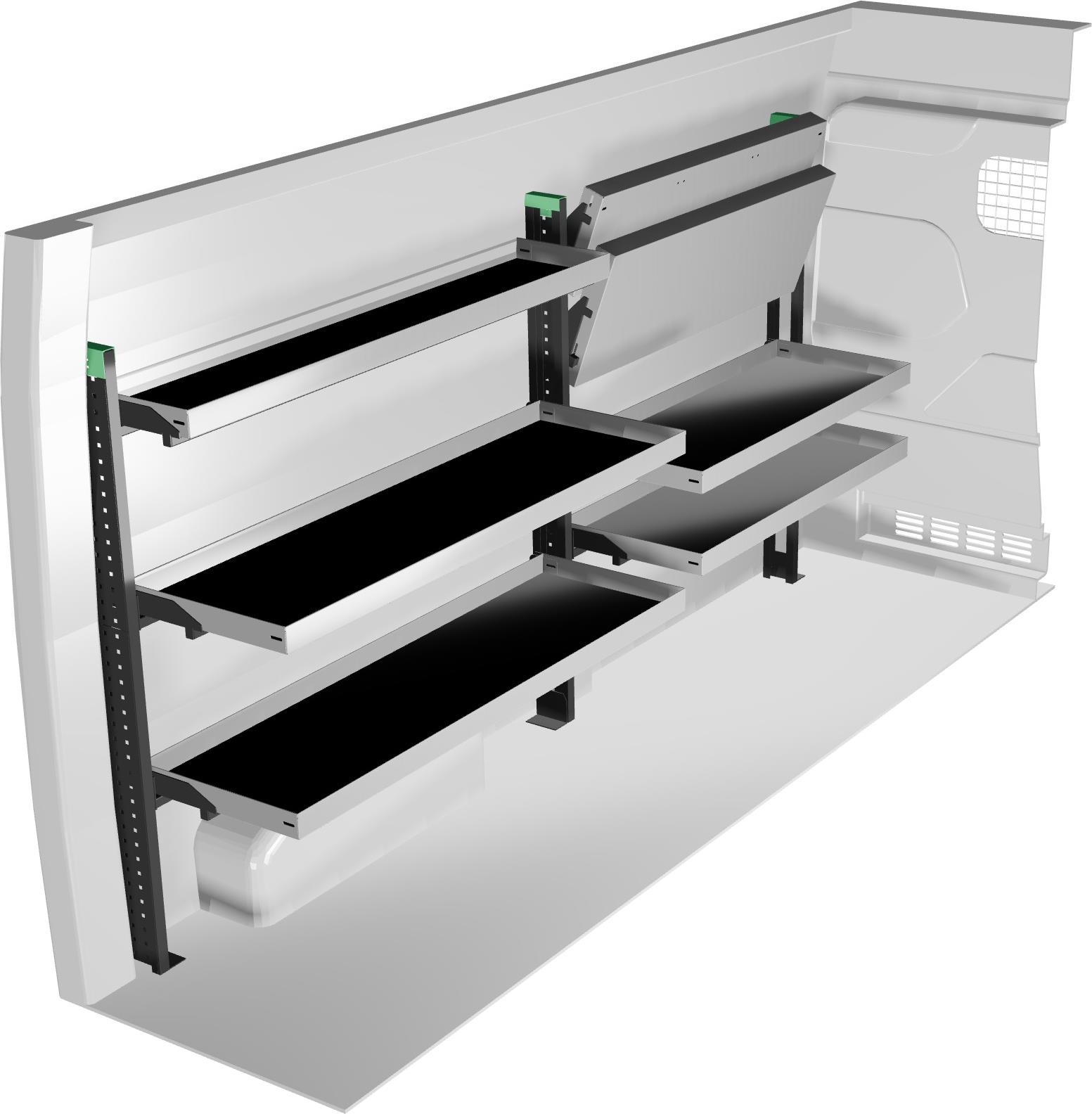 Zabudowa serwisowa System Edström F41358 do Ford Transit FWD L3H2 14-