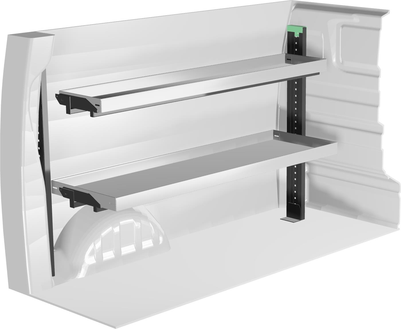 Lewa zabudowa samochodu dostawczego F41812 System Edström