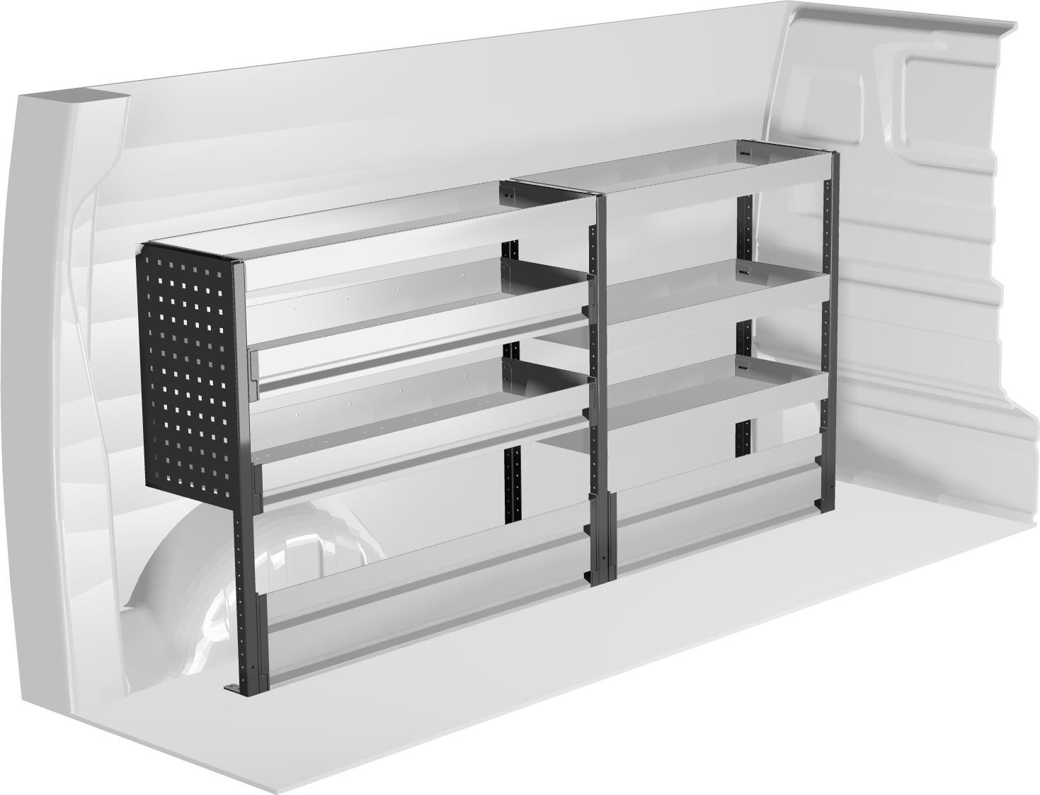 System Edström F41832 Left – zabudowa serwisowa do Citroen Jumpy L2