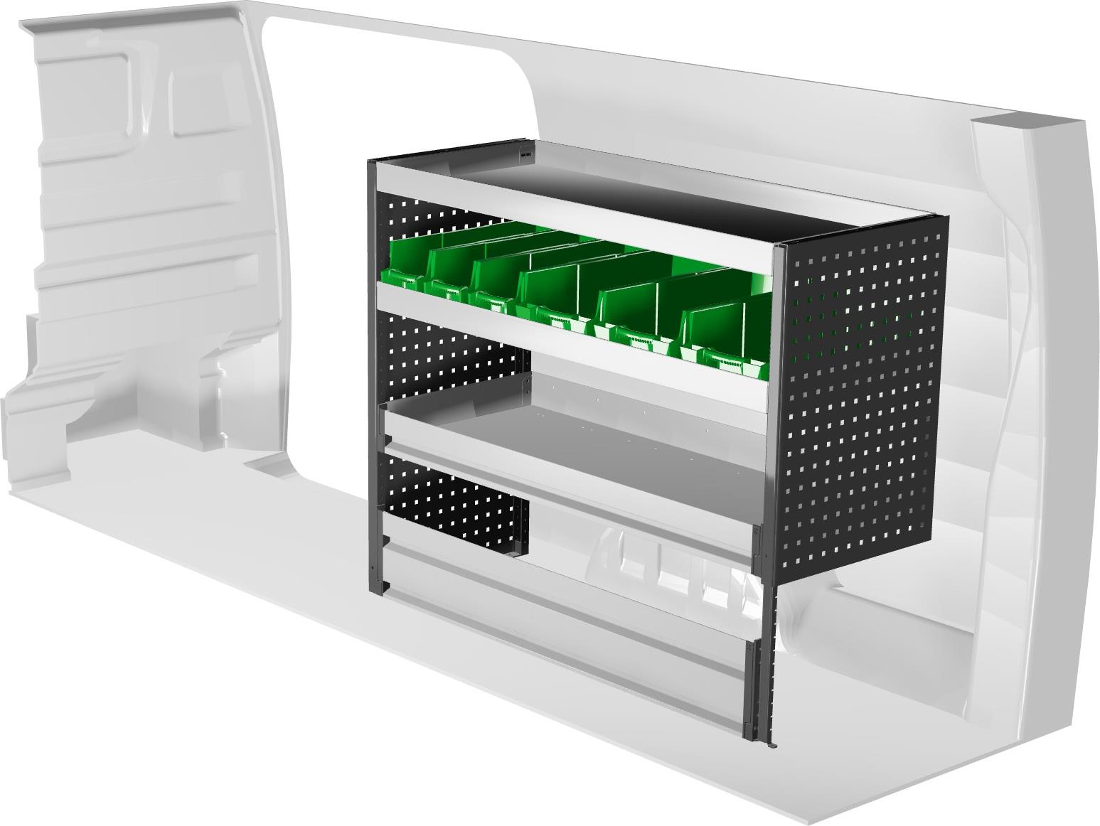 System Edström F41867 – zabudowa serwisowa, prawa strona, Citroen Jumpy L2 2016– – grafika górna