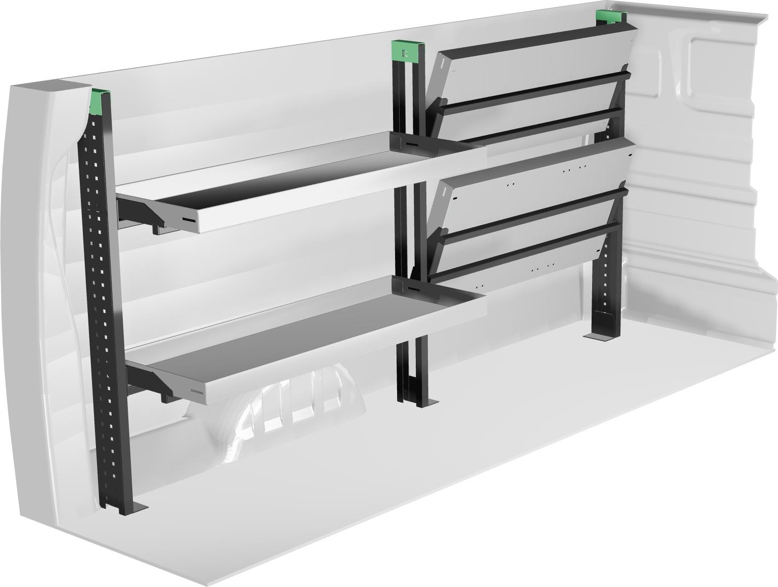 System Edström F41872 lewa - zabudowa serwisowa Citroën Jumpy L2 2016+