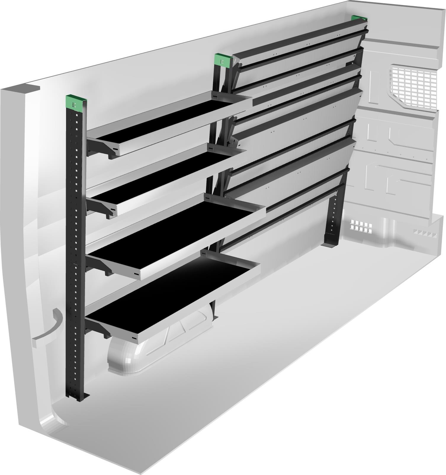 Zabudowa serwisowa System Edström F41908 lewa