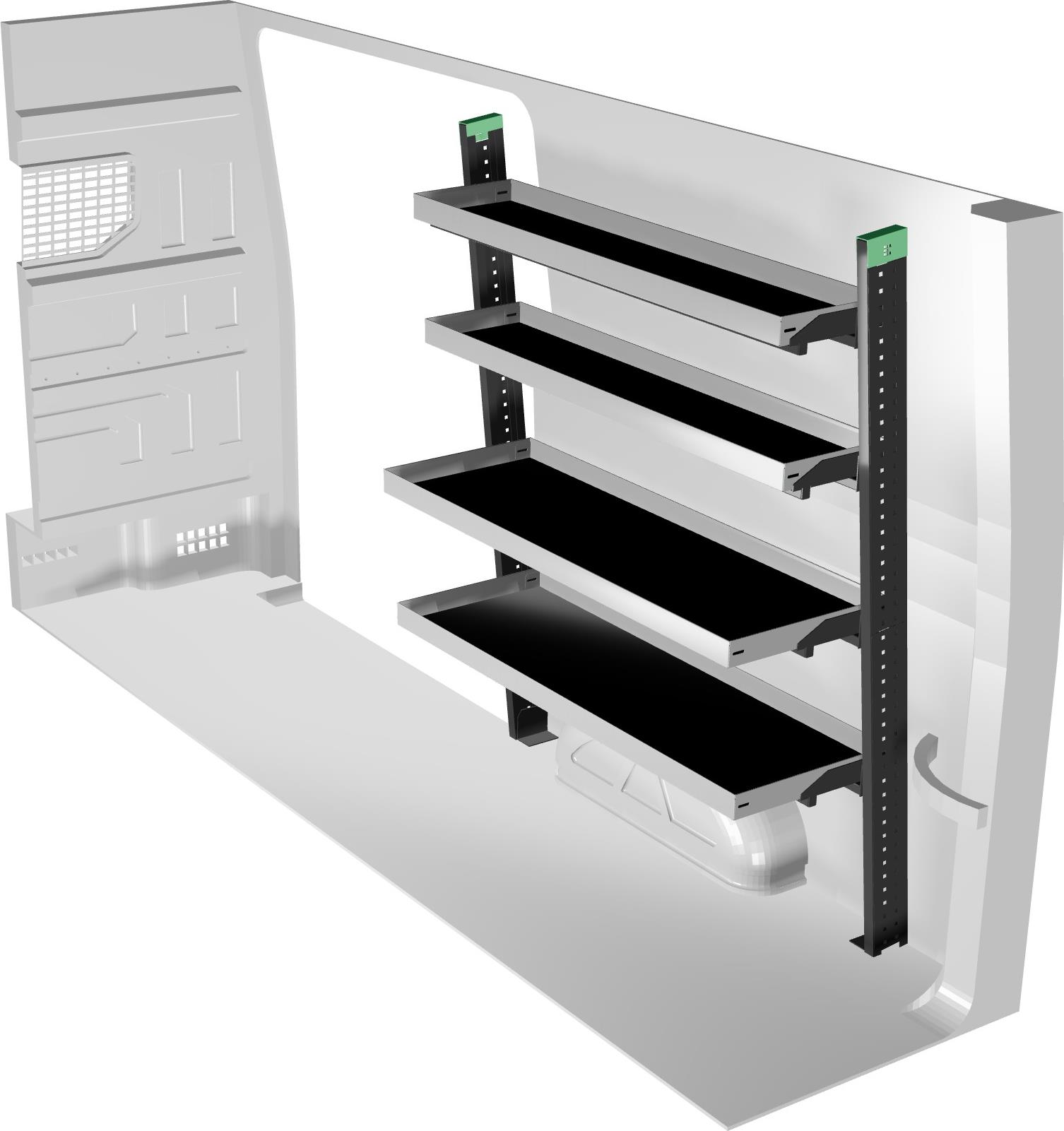 Zabudowa serwisowa System Edström F41909 prawa strona