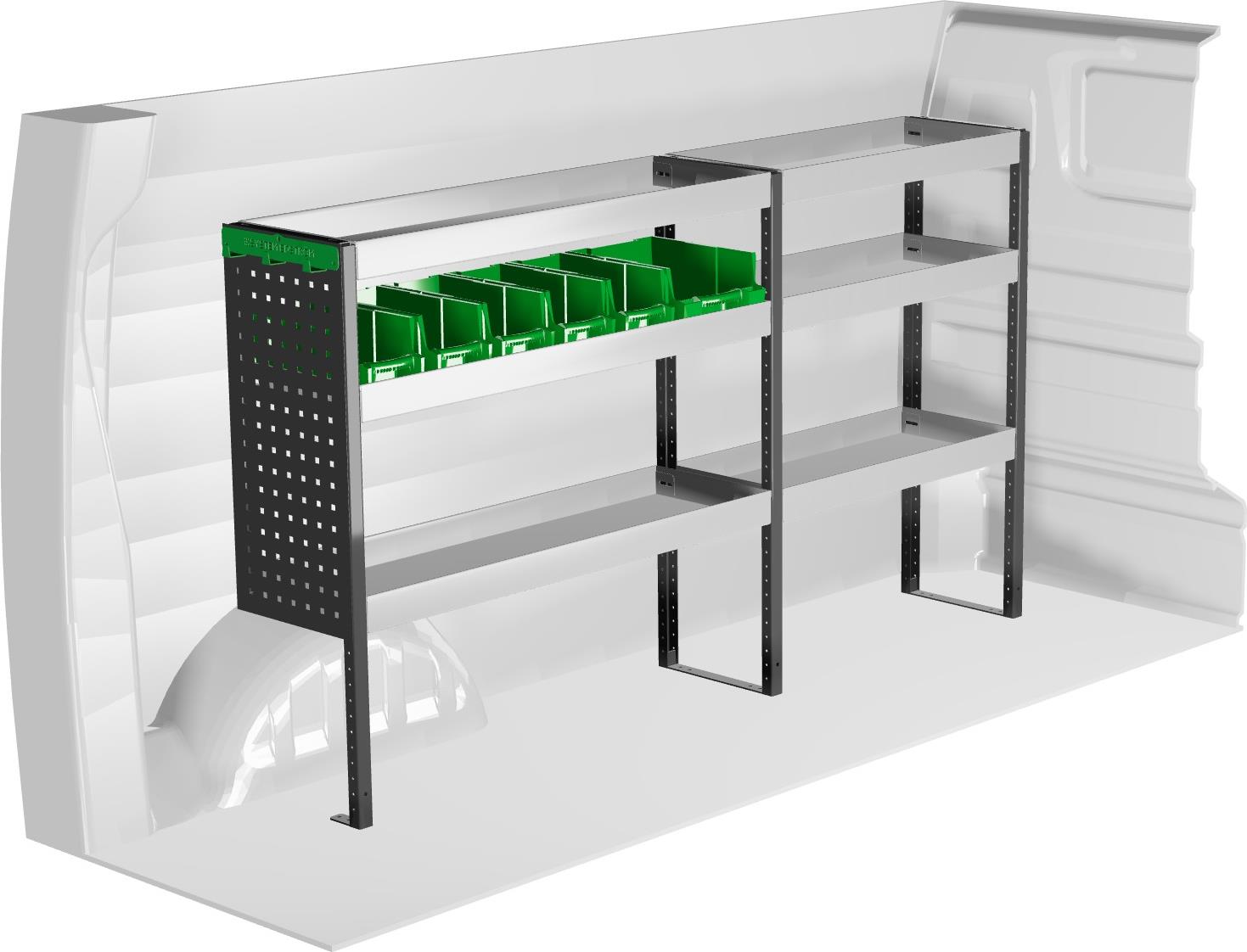 Zabudowa serwisowa System Edström F42120 lewa - grafika