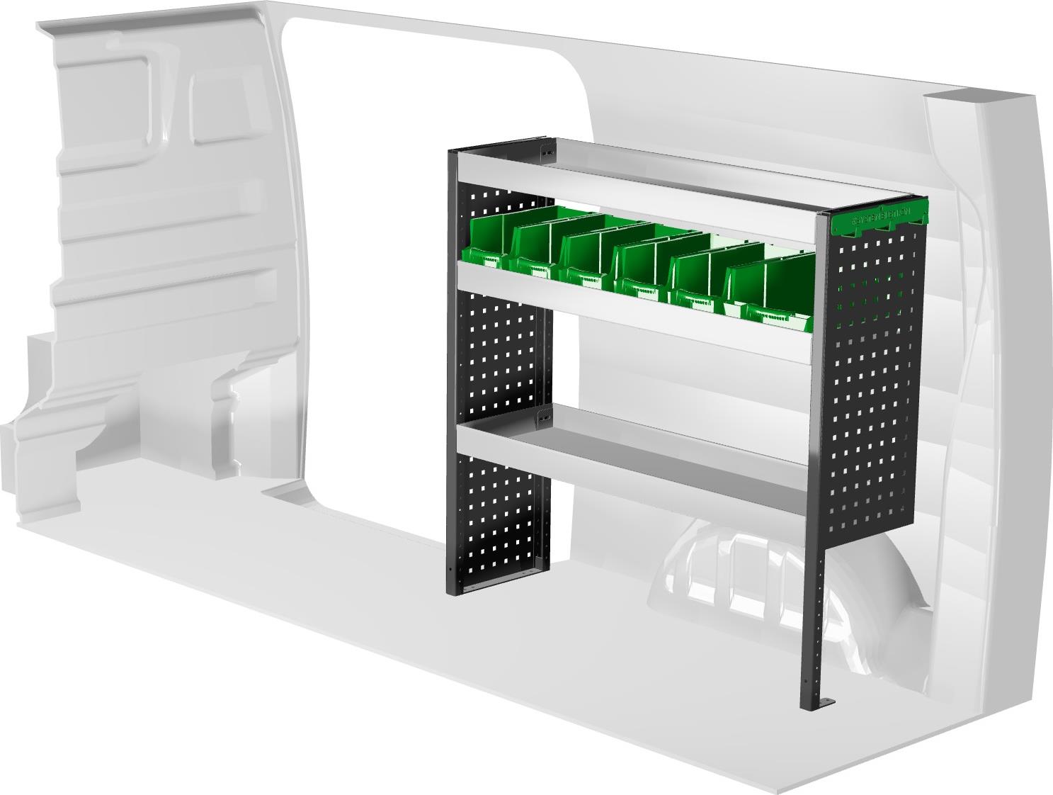 System Edström F42121 Right – zabudowa serwisowa do Citroën Jumpy L2 – grafika górna