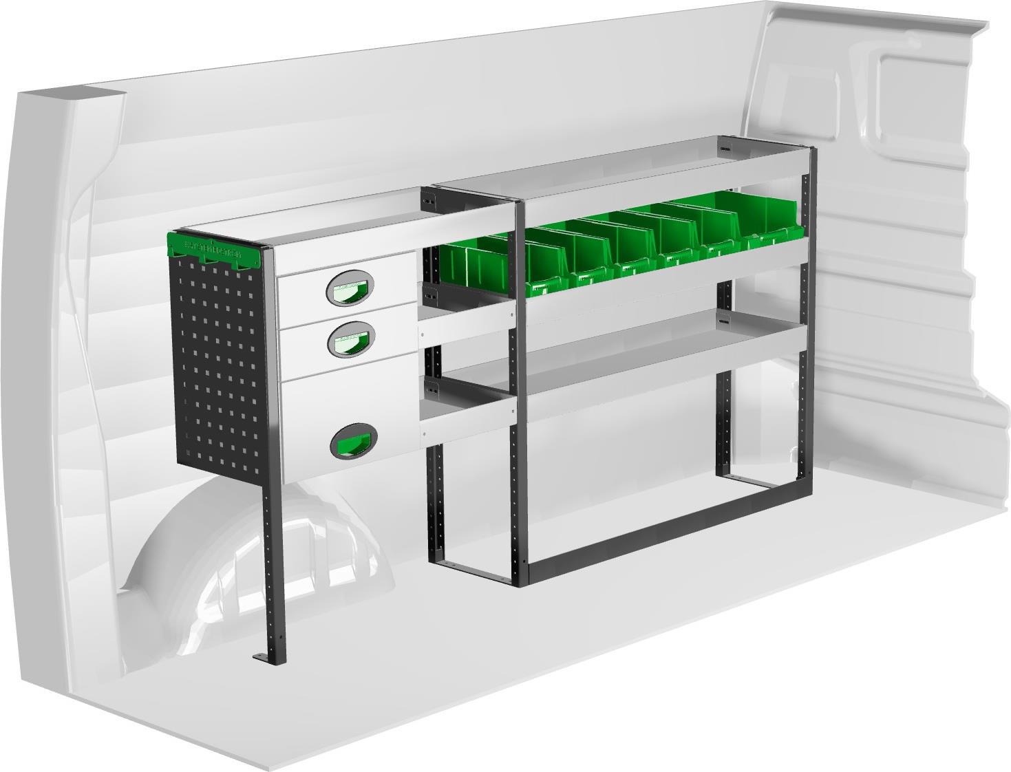 System Edström F42122 Left – zabudowa serwisowa lewa – grafika