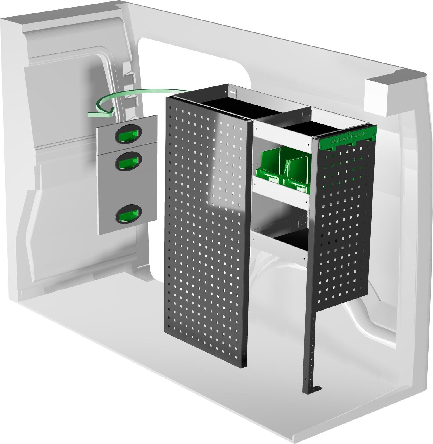 Zabudowa serwisowa System Edström F42203 prawa