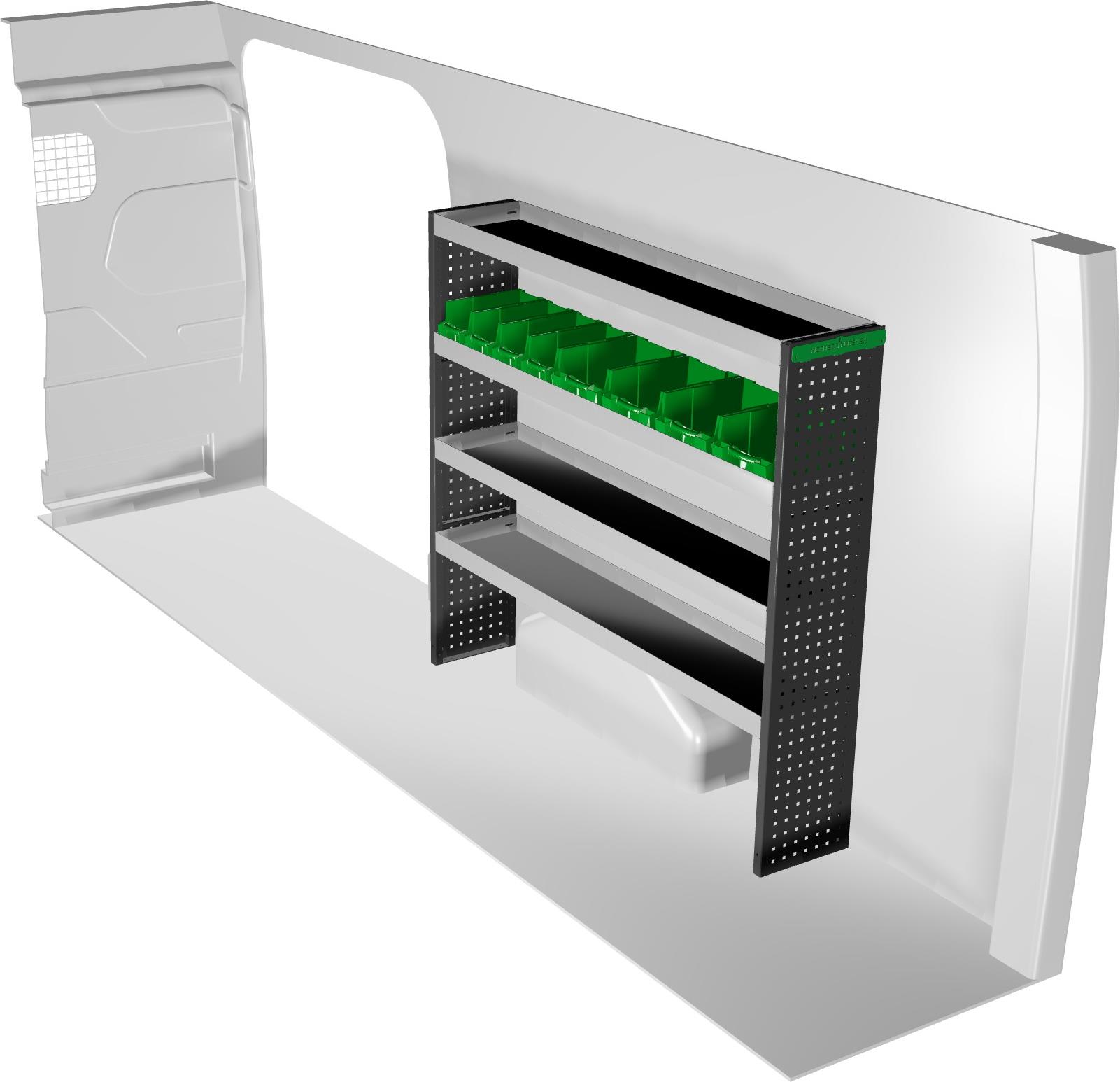 System Edström F45701 prawa zabudowa serwisowa do Ford Transit FWD L4H2 14-