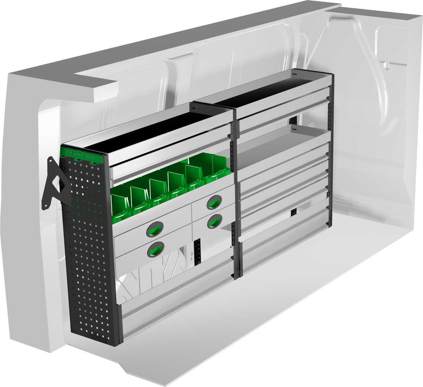 Zabudowa serwisowa System Edström F49182 lewa