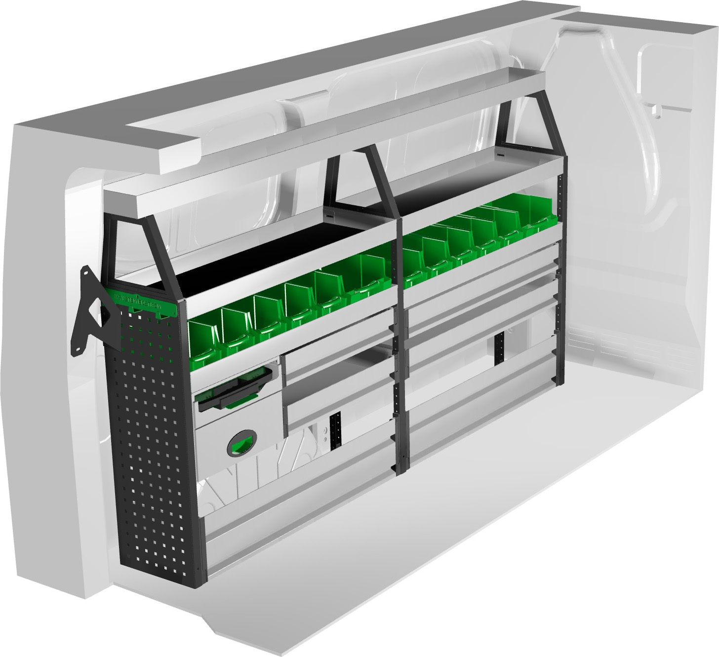 Zabudowa serwisowa System Edström F49184 lewa