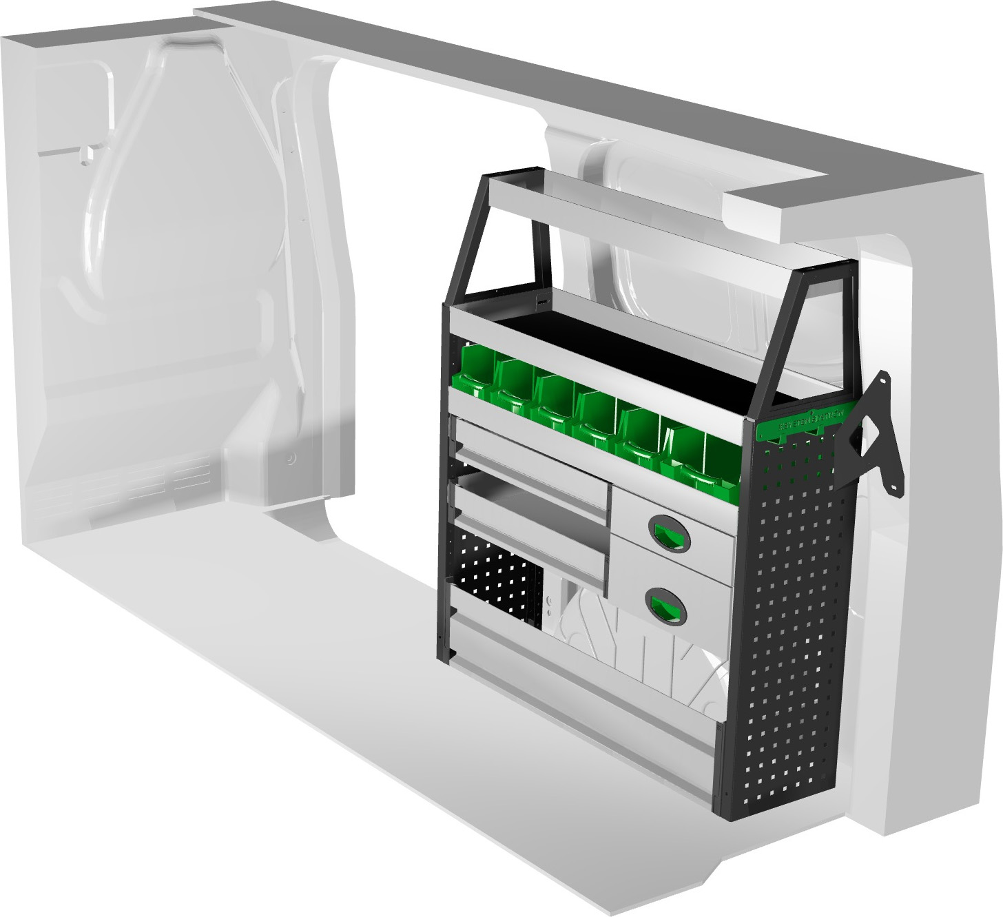 Zabudowa serwisowa System Edström F49185 prawa
