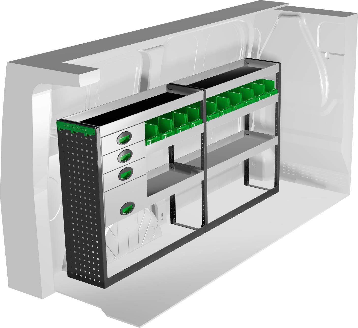 Zabudowa serwisowa System Edström F49302 lewa