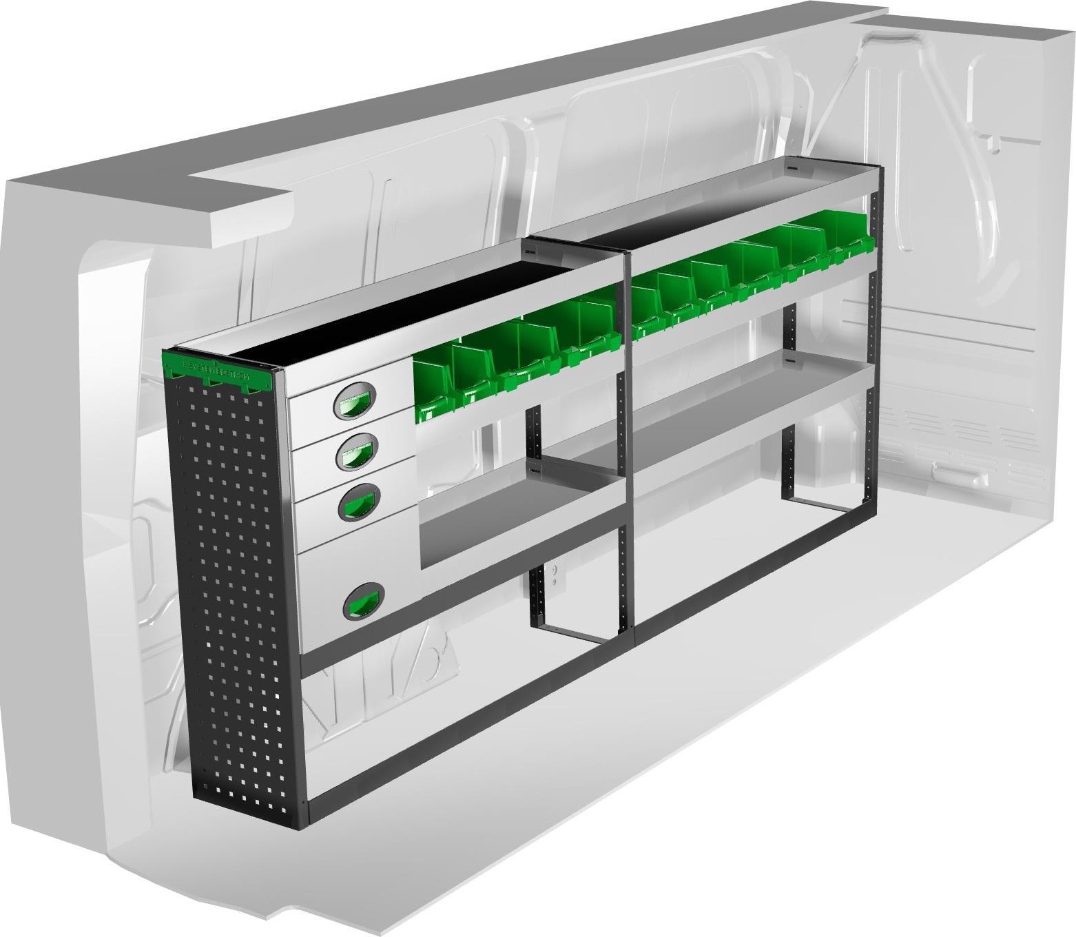 Zabudowa serwisowa System Edström F49322 lewa