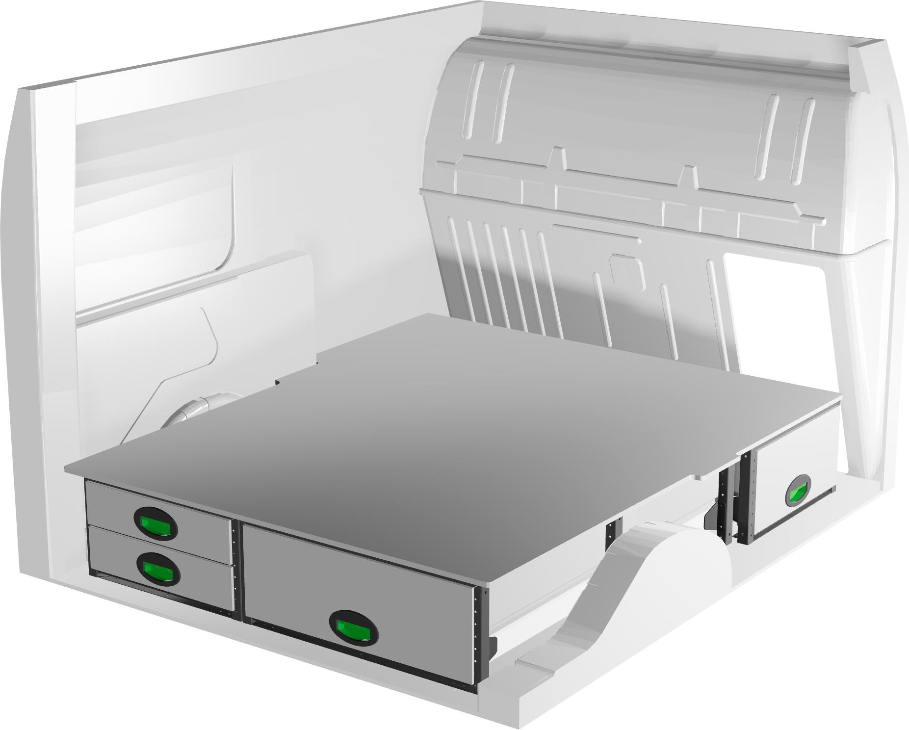 Podniesiona podłoga 250 F43116 System Edström