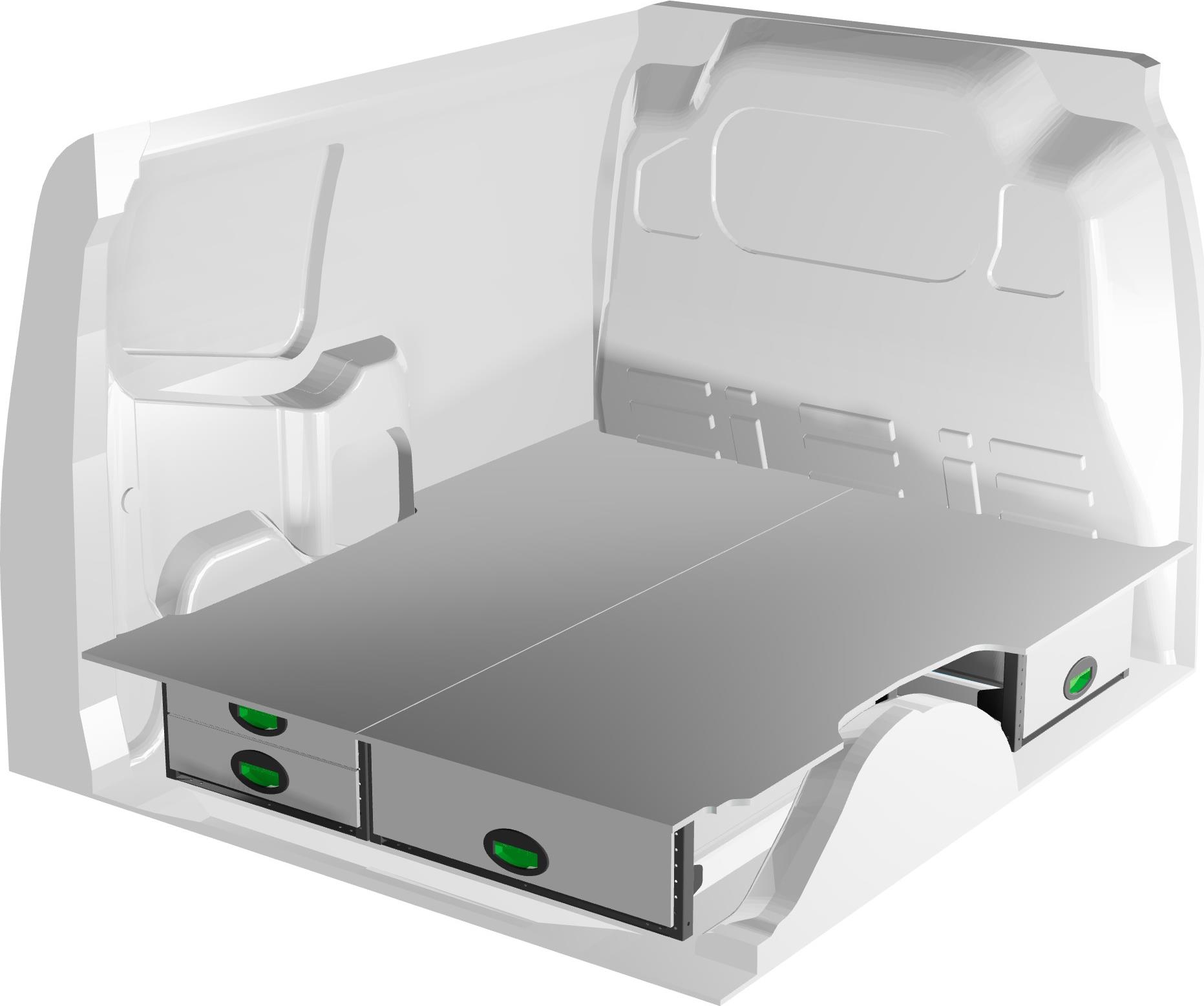 Podniesiona podłoga F49361 do Ford Courier 24-