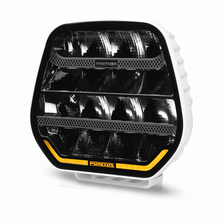 Purelux Panther 7 White – okrągła lampa drogowa LED 128W Ref. 20