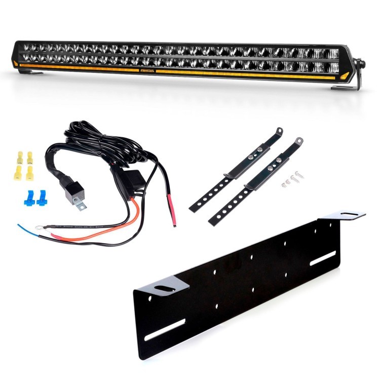 Purelux Panther C800 – zakrzywiony led bar 79 cm / 324W / Ref. 50 – kompletny zestaw